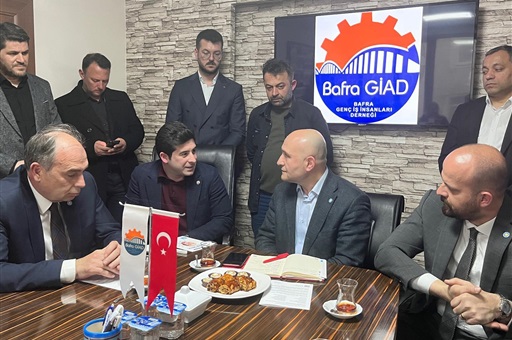 ERHAN USTA VE İYİ PARTİ TEŞLİKATINDAN DERNEĞİMİZE ZİYARET