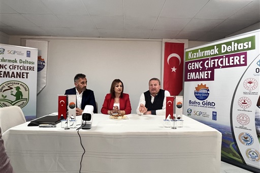 KIZILIRMAK DELTASI GENÇ ÇİFTÇİLERE EMANET